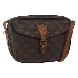 LOUIS VUITTON Monogram Jeune Fille MM Shoulder Bag M51226 LV Auth bs30145